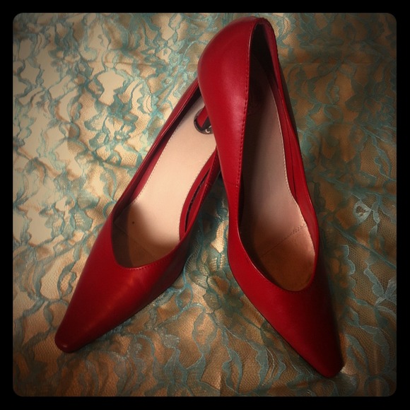 Red high heels