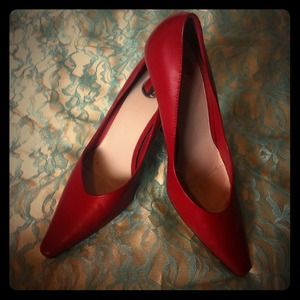 Red high heels