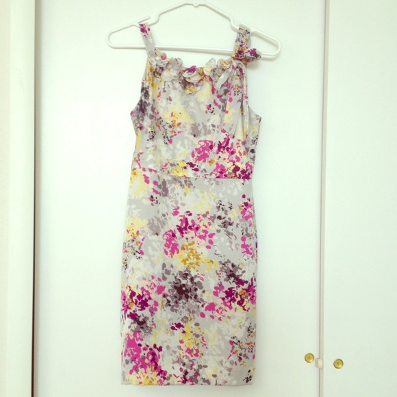 Sold in Bundle! 🎀 LOFT Watercolor Floral Dress