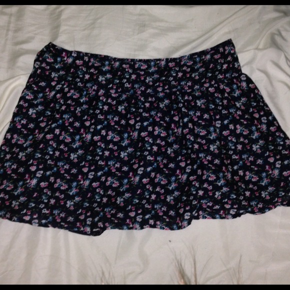 Floral Flowy Skirt