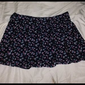 Floral Flowy Skirt