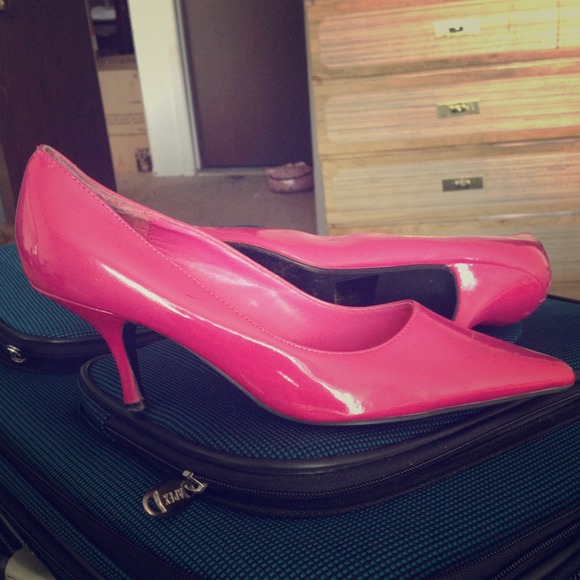Pink heels