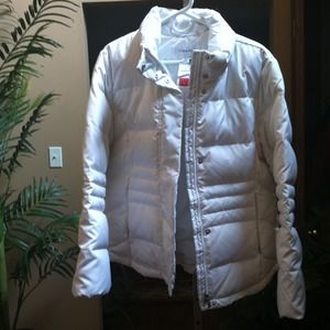 *Reduced*Calvin Klien White winter coat