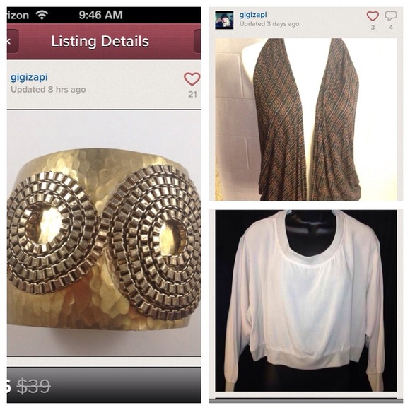 Bundle free people top, bracelet and off shoulder