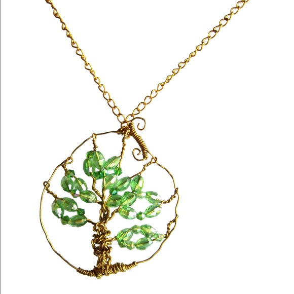 Swarovski Crystal Tree of Life Pendant + BONUS - Picture 4 of 4