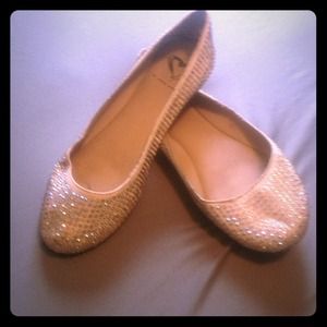 Steve Madden sparkle flats