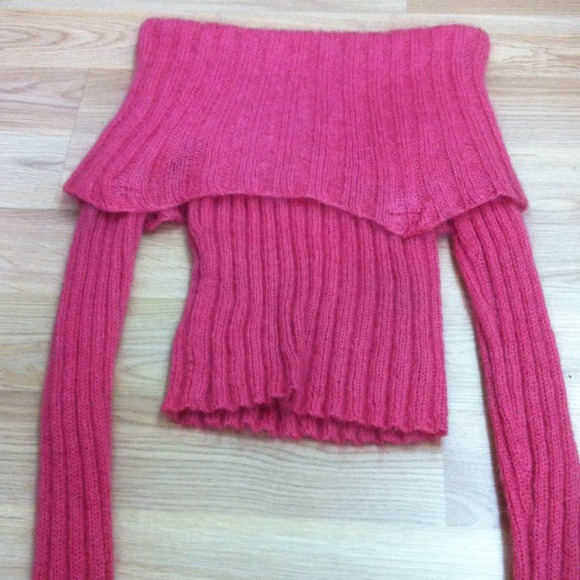 Off the shoulder sweater