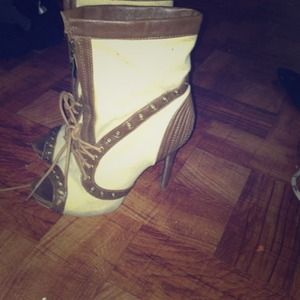 High Heel boots worn once brand new