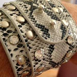 Faux Leather Bracelet