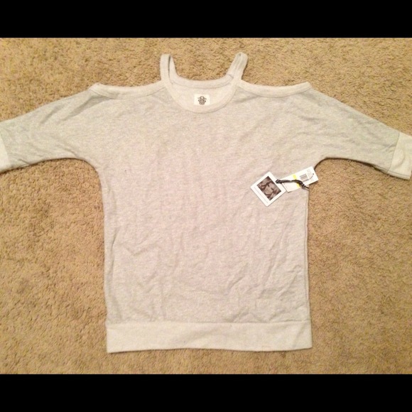 NWT Jessica Simpson cold shoulder sparkle sweater!