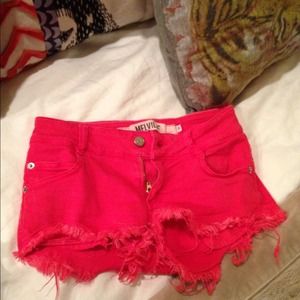 HOT PINK Brandy Melville Shorts One size fits all