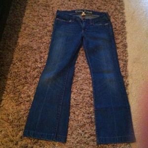 Woman's boot cut jeans