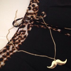 ASOS Moustache Necklace