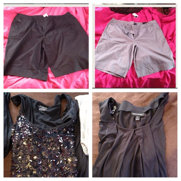 Bundle 2 pairs of Bermuda Shorts and 2 shirts