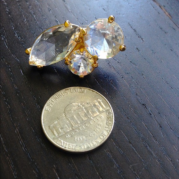 Kate Spade Crystal Earrings 14k Gold Filled New on Card - Etsy NEW Kate Spade 14k Gold Plated Crystal Earrings