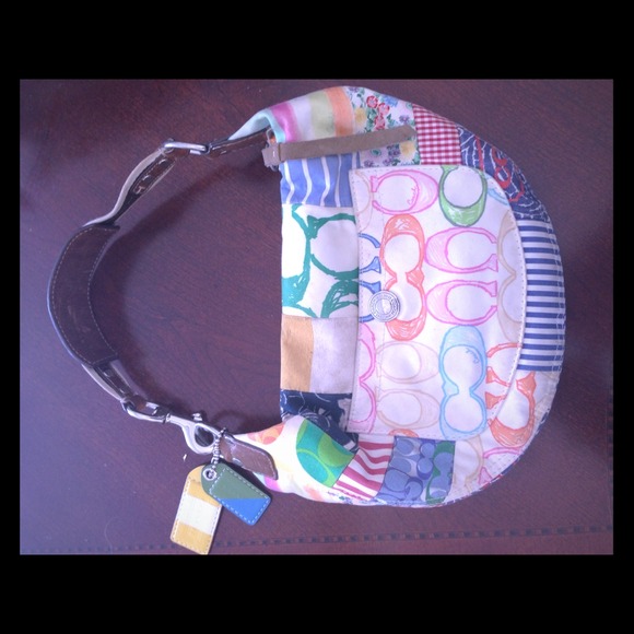 Colorful Coach Handbag