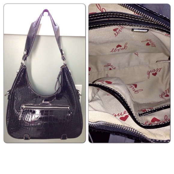 Black GUESS handbag! - Picture 4 of 4