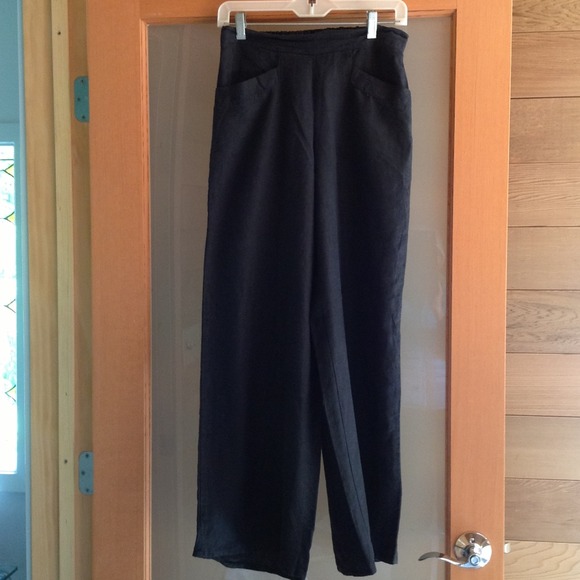 Linen pants.