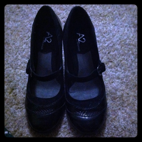 REDUCED!!  Black Heels