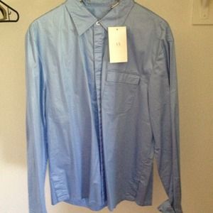 Armani mens NWT long sleeve dress shirt