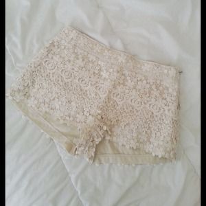 Zara Shorts - Zara Crochet Shorts Zara Shorts - Zara Crochet Shorts