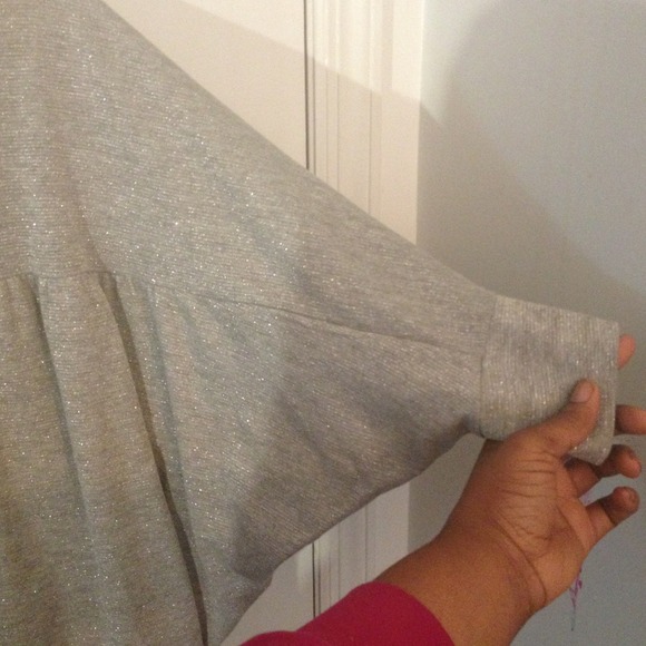 Silver glitter thread jacket - Picture 4 of 4