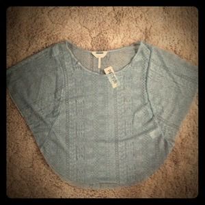 Sheer Gray Top!