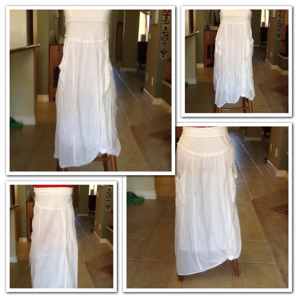 Reserved! for @megn83 white strapless sundress.