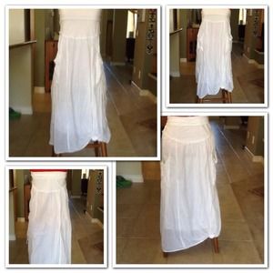 Reserved! for @megn83 white strapless sundress.