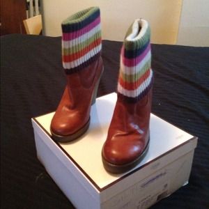 Authentic coach boots size 7