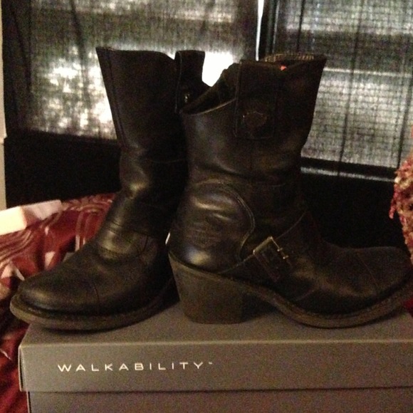 Original HD Motorcycle boots ladies - Picture 1 of 3
