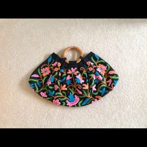 New Colorful Flower Art Tote.