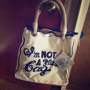 RESERVED Anya Hindmarch "I'm Not A Plastic Bag"