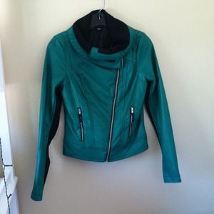 Green Leather Jacket