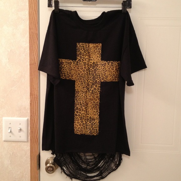 Handmade  Tops - Handmade Shredded Shirt.