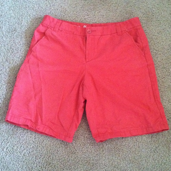 Gap Boyfriend pink shorts size 6
