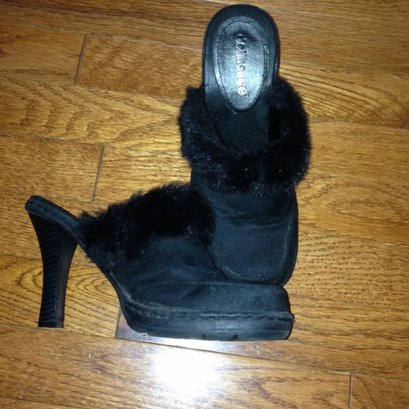 ON HOLD!!!  Black sexy heels