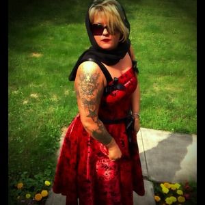 NOT FOR SALE! Just Showing off my Fabulous Dress!