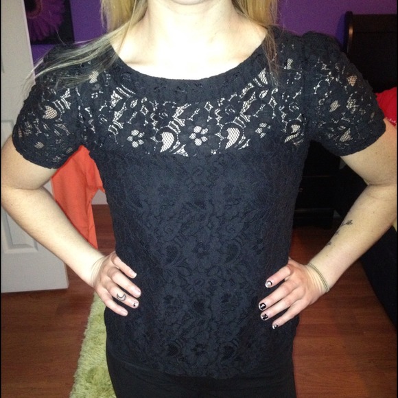 Forever 21 lace blouse