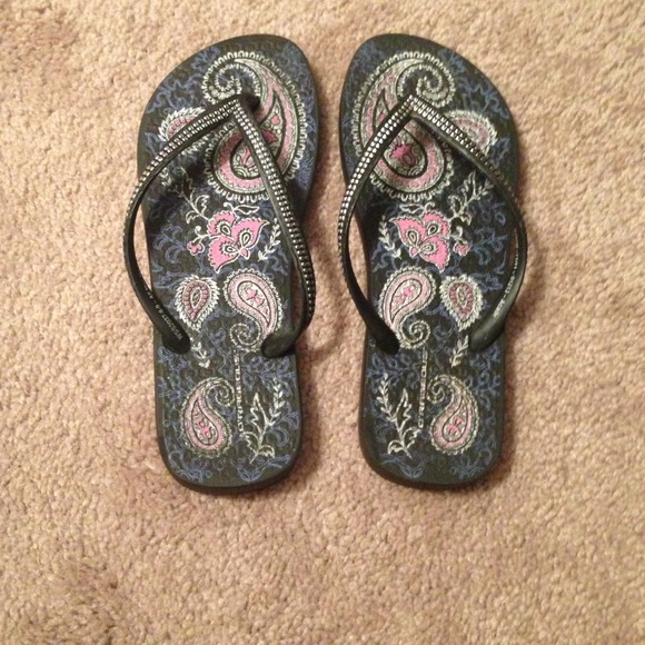 Paisley sandals