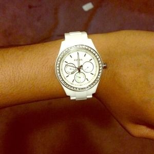 💯 % authentic FOSSIL 💯  ceramic watch!