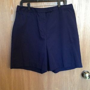 Navy blue shorts