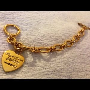 Juicy Couture Heart Starter Charm Bracelet G&P