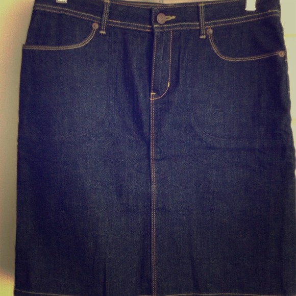 BR denim skirt