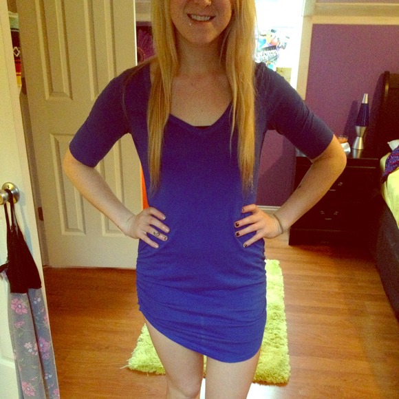 Blue MODA international (Victoria's Secret) dress