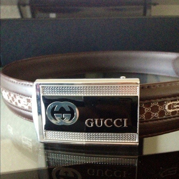 Mens Brown Leather Belt