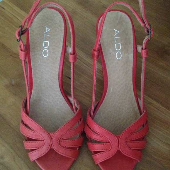 S O L D Coral Heels
