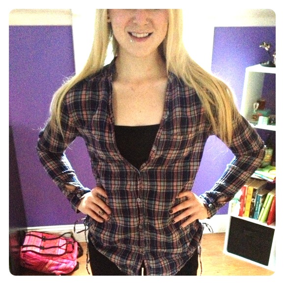 Aerie plaid shirt