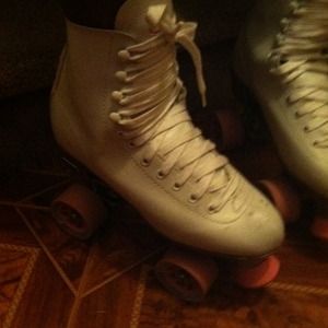 White skates