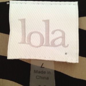 Striped drop waist dress by Lola
